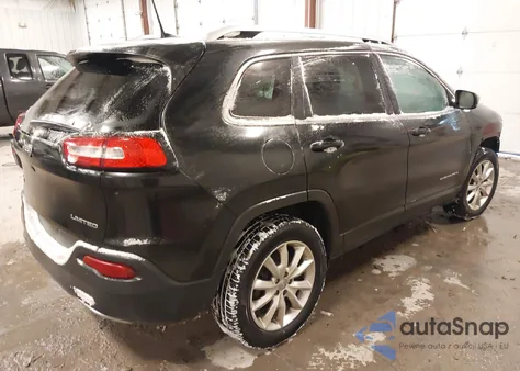 2016 Jeep Cherokee Limited z USA, uszkodzony, nr VIN 1C4PJMDB6GW294428